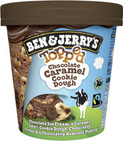 Ben & Jerry's Glace en Pot Topped Chocolate Caramel Cookie Dough 438ml