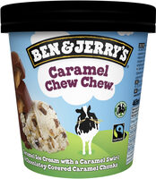 Ben & Jerry's Glace Pot Caramel Chew Chew 465ml
