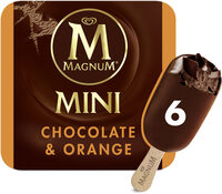Magnum Mini Batonnets Glace Chocolat & Orange x6