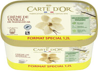 CARTE D'OR Glace Crème Glacée Crème de Vanille de Madagascar 1200ml
