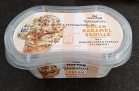 Pecan Caramel Vanilla ice cream