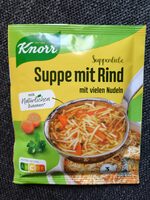 Suppe mit Rind