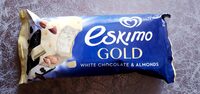 Ескимо ГОЛД Сандвич бял шоколад и бадем