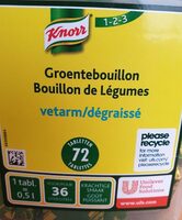 Groentebouillon vetarm