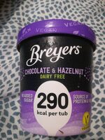 Breyers chocolate & hazelnut