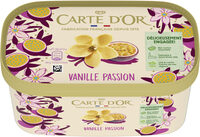 Crème glacée vanille fruit de la passion
