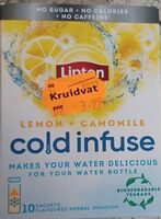 Lemon + Camomile cold infuse