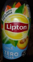 Ice tea peach zero sugar