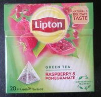 Lipton green tea raspberry and pomegranate