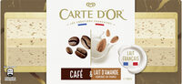CARTE D'OR Bûche glacée Café & Lait d'Amande 700ml