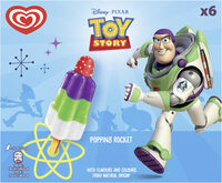 Max Disney Glace Bâtonnet Enfant Buzz l'Éclair 6x55ml