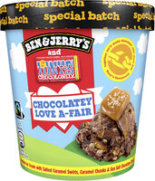 Ben & Jerry's Ice Cream Dessert CHOCOLATEY LOVE A-FAIR 465 ML