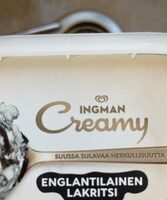 Ingman Creamy Englantilainen lakritsi