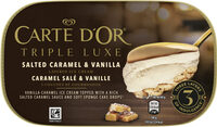 Carte D'Or Glace Triple Luxe Caramel Salé & Vanille 650ml