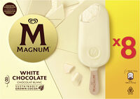 Magnum Glace Bâtonnet Chocolat Blanc 8x100ml