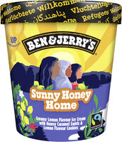 Ben & Jerry's Glace en Pot Citron Miel Caramel Sunny Honey Home 465ml