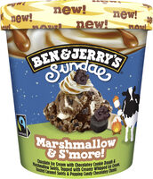 Glace en Pot Sundae Marshmallow & S'more