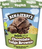 Ben & Jerry's Glace en Pot Vegan Chocolate Fudge Brownie 465ml