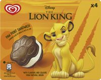 Lion King Paw Print Sandwich