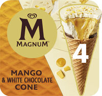 Magnum Mango & White Chocolate Cone