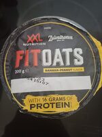 Banana peanut fit oats