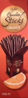 Deluxe Chocolate Sticks Orange