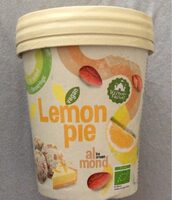 Lemon pie almond ice cream