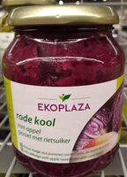 Rode kool met appel gezoet met rietsuiker