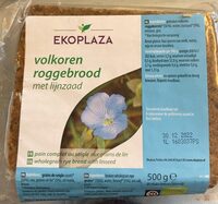 Volkoren Roggebrood met lijnzaad