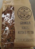 Granola kokos, noten & pitten