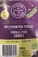 Split pea fusili