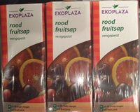 Rood fruitsap