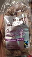 Chocolade amandelen puur met kokos