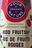 Rood fruitsap