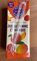 Jus de pomme et mangue