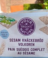 Sesam knäckebröd volkoren