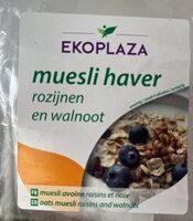 Muesli oats raisin and walnut