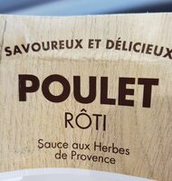 Sandwich poulet rôti sauce aux herbes de Provence