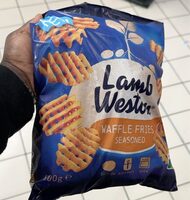 LambWeston Waffle fries seasoned