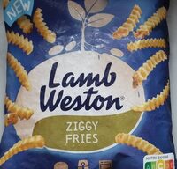 AT TASTING FRYER OVEN FRIES Lamb Weston ZIGGY FRIE