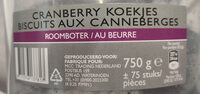 Biscuits aux Canneberges