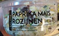 Paprika Mais rozijnensalade