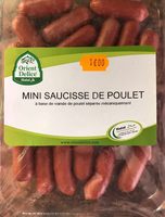 Mini saucisse de poulet