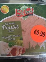 Tranches Poulet olives