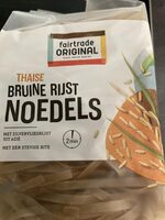 Thaise bruine rijst noedels