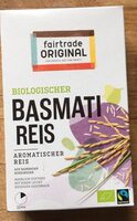 Biologischer Basmati Reis