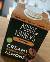 Creamy cappuccino almond