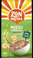 Zonnatura Bio Muesli Rijkgevuld 475 g