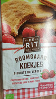 Biscuit du verger framboise