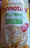 Speltwafel quinoa, boekweit & gierst